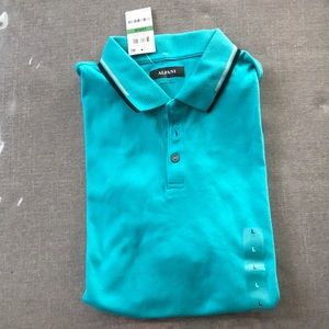 NWT TEAL MENS POLO